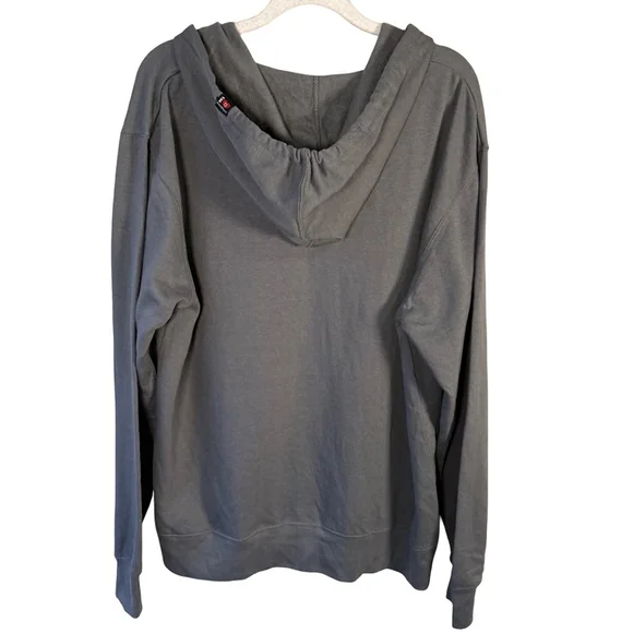 Keep a Breast Foundation I Love Boobies Gray Zip-Up Hoodie Size L Cozy - Picture 2 of 14